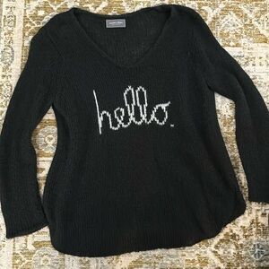 Wooden Ships sweater